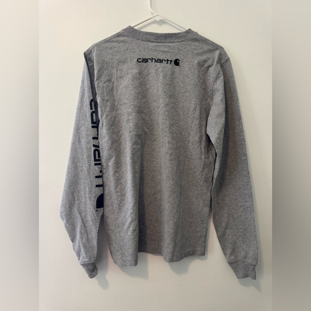 Carhartt Gray Relaxed Fit Shirt - Picture 2 of 4